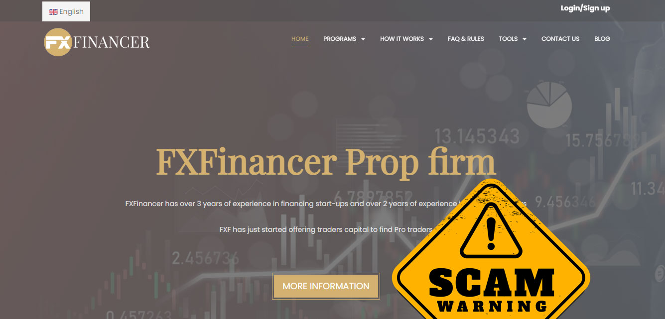 FxFinancer - پراپ اف ایکس فایننسر اسکم شد و کلاهبرداری کردن