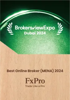 اف ایکس پرو جایزه Best Online Broker (MENA) BrokersView 2024 را کسب کرده است